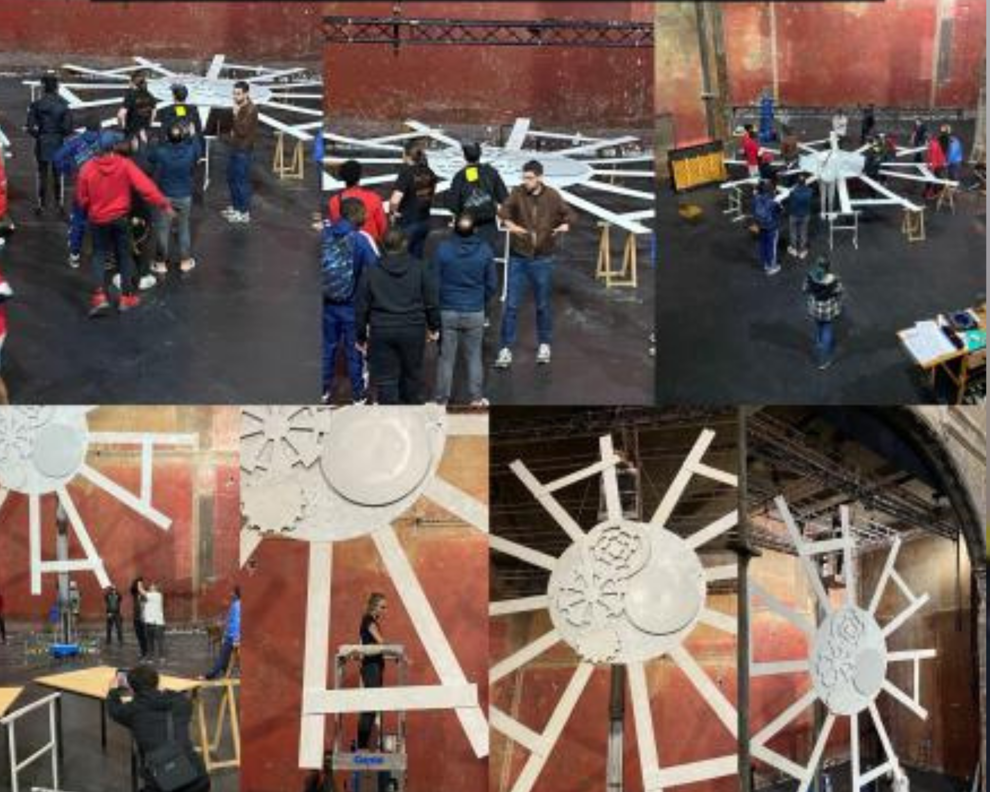 De la maquette à la réalisation le Soleil Mécanique au théâtre les Bouffes du Nord