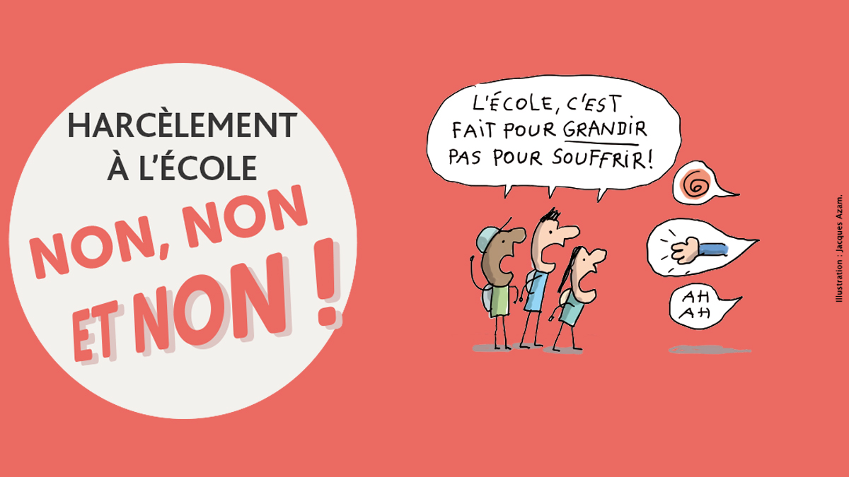 Journée nationale de lutte contre le harcèlement à l'école.[06/11/2025]