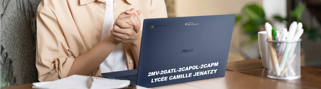 Dotation d'un pc Chromebook Asus aux nouveaux élèves de seconde 2026/2027